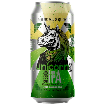 Cerveja Unicorn Session IPA Lata 473ml Imagem de Cerveja Unicorn Session IPA Lata 473ml