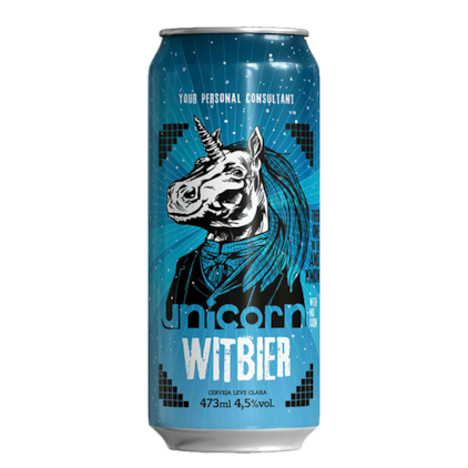 Cerveja Unicorn Witibier Lata 473ml Imagem de Cerveja Unicorn Witibier Lata 473ml