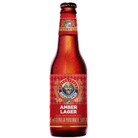 Cerveja Verruckter Biergarten Amber Lager Garrafa 355ml