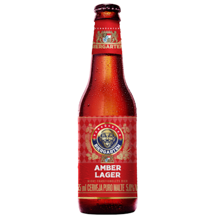 Cerveja Verruckter Biergarten Amber Lager Garrafa 355ml Imagem de Cerveja Verruckter Biergarten Amber Lager Garrafa 355ml