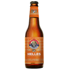 Cerveja Verruckter Biergarten Helles Garrafa 355ml