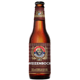 Cerveja Verruckter Biergarten Weizenbock com Madeira garrafa 355ml