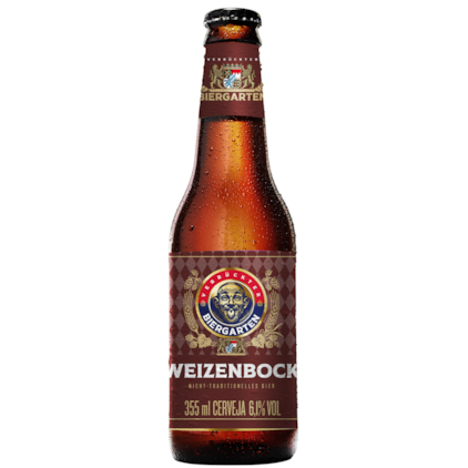 Cerveja Verruckter Biergarten Weizenbock com Madeira garrafa 355ml Imagem de Cerveja Verruckter Biergarten Weizenbock com Madeira garrafa 355ml