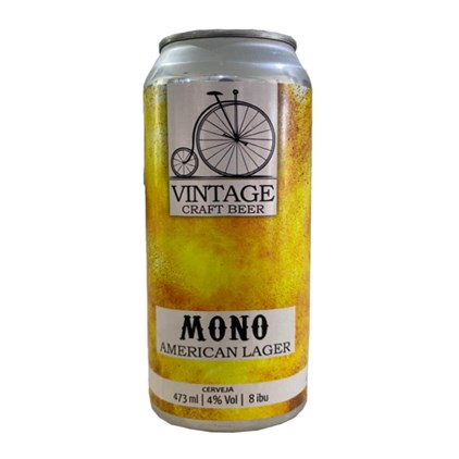Cerveja Vintage Mono American Lager Lata 473ml