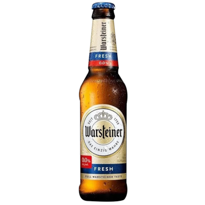 Cerveja Warsteiner Fresh Sem Álcool Garrafa 330ml Imagem de Cerveja Warsteiner Fresh Sem Álcool Garrafa 330ml