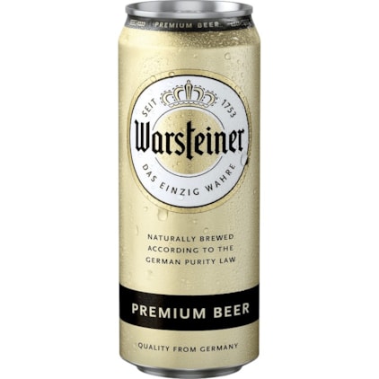 Cerveja Warsteiner Premium Lata 500ml Imagem de Cerveja Warsteiner Premium Lata 500ml