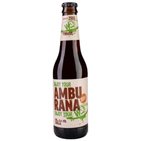Cerveja Way Beer Amburana Lager Garrafa 355ml