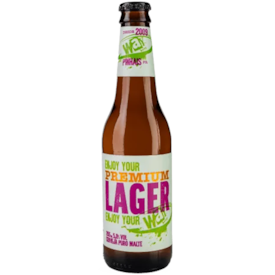 Cerveja Way Beer Premium Lager Garrafa 355ml