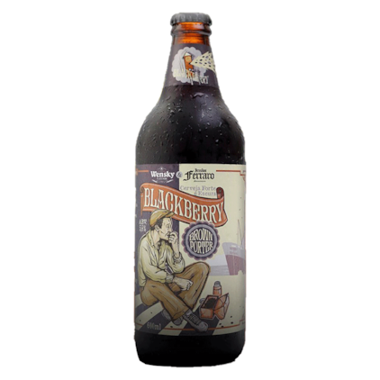 Cerveja Wensky Beer BlackBerry Garrafa 600ml Imagem de Cerveja Wensky Beer BlackBerry Garrafa 600ml