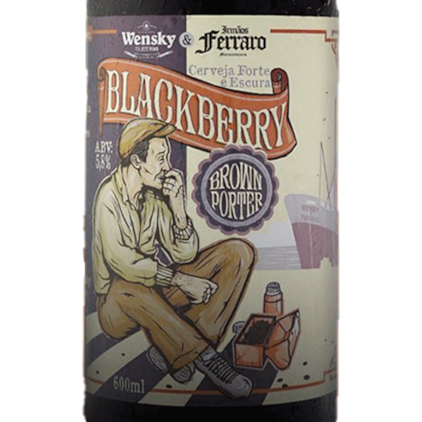 Cerveja Wensky Beer BlackBerry Garrafa 600ml Imagem de Cerveja Wensky Beer BlackBerry Garrafa 600ml
