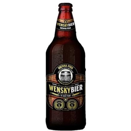 Cerveja Wensky Beer Drewna Piwa Garrafa 600ml Imagem de Cerveja Wensky Beer Drewna Piwa Garrafa 600ml
