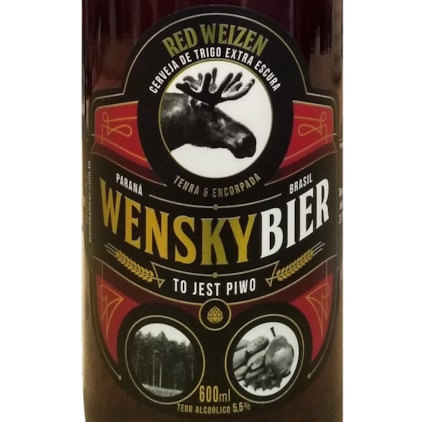 Cerveja Wensky Beer Red Weizen Garrafa 600ml Imagem de Cerveja Wensky Beer Red Weizen Garrafa 600ml