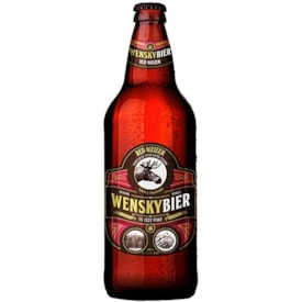 Cerveja Wensky Beer Red Weizen Garrafa 600ml