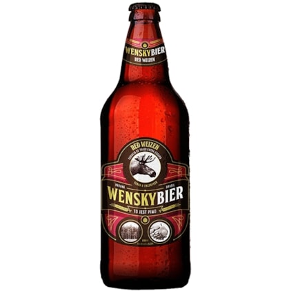 Cerveja Wensky Beer Red Weizen Garrafa 600ml Imagem de Cerveja Wensky Beer Red Weizen Garrafa 600ml
