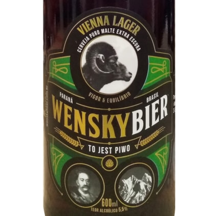 Cerveja Wensky Beer Vienna Lager Garrafa 600ml Imagem de Cerveja Wensky Beer Vienna Lager Garrafa 600ml