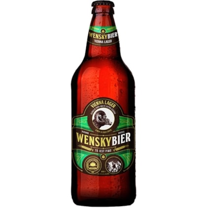 Cerveja Wensky Beer Vienna Lager Garrafa 600ml Imagem de Cerveja Wensky Beer Vienna Lager Garrafa 600ml
