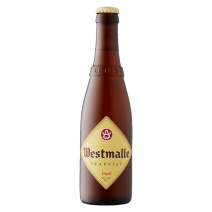 Cerveja Westmalle Tripel Garrafa 330ml Imagem de Cerveja Westmalle Tripel Garrafa 330ml