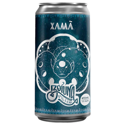 Cerveja Xamã Boiúna Pilsen Lata 473ml Imagem de Cerveja Xamã Boiúna Pilsen Lata 473ml