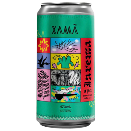 Cerveja Xamã Jurema APA Lata 473ml Imagem de Cerveja Xamã Jurema APA Lata 473ml
