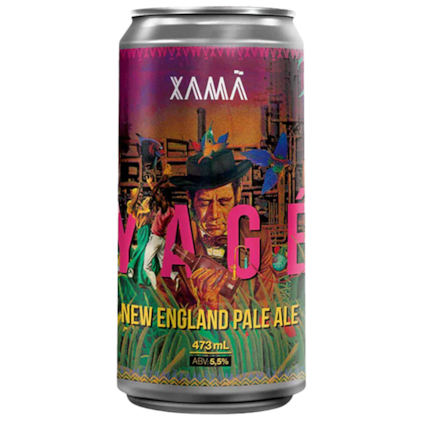 Cerveja Xamã Yagé New England Pale Ale Lata 473ml Imagem de Cerveja Xamã Yagé New England Pale Ale Lata 473ml