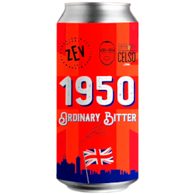 Cerveja ZEV 1950 Ordinary Bitter Lata 473ml