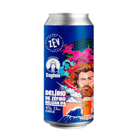 Cerveja ZEV Delírio de Zéfiro Belgian IPA Lata 473ml