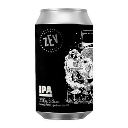 Cerveja ZEV IPA Lata 350ml Imagem de Cerveja ZEV IPA Lata 350ml