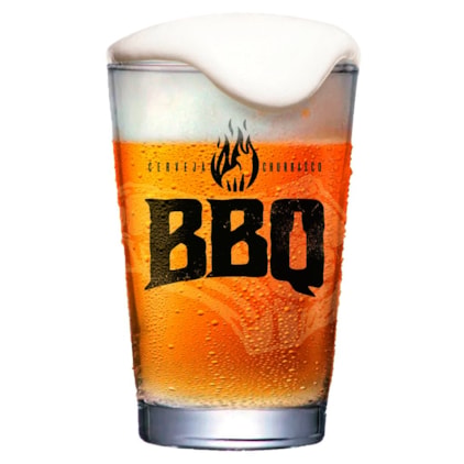Copo de Cerveja BBQ 350ml Imagem de Copo de Cerveja BBQ 350ml