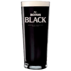 Copo de Cerveja Belhaven Black 568ml