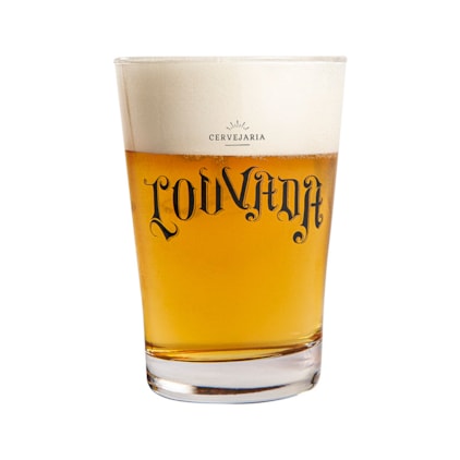 Copo de Cerveja Caldereta Louvada 300ml Imagem de Copo de Cerveja Caldereta Louvada 300ml