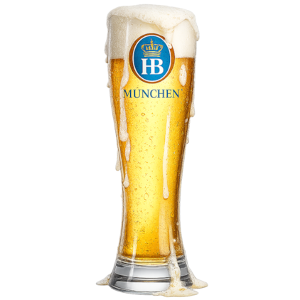 Copo de Cerveja Hofbrau Munchen 500ml Imagem de Copo de Cerveja Hofbrau Munchen 500ml
