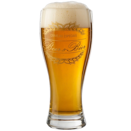 Copo de Cerveja Joinville Beer e Bier 200ml Imagem de Copo de Cerveja Joinville Beer e Bier 200ml