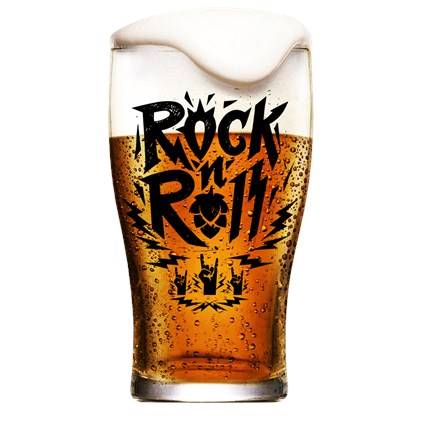 Imagem de Copo de Cerveja Rock n Roll 473ml