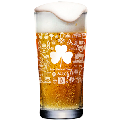 Copo de Cerveja Saint Patricks Party 500ml Imagem de Copo de Cerveja Saint Patricks Party 500ml