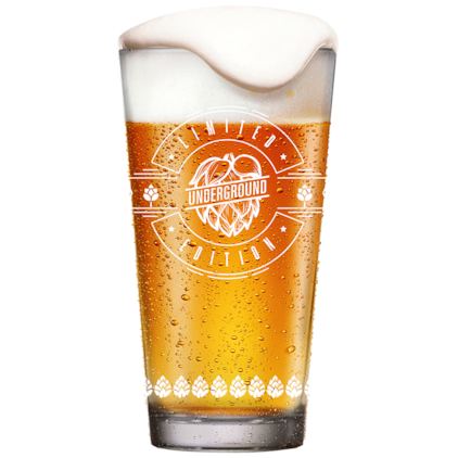 Copo de Cerveja Underground Limeted Edition 415ml Imagem de Copo de Cerveja Underground Limeted Edition 415ml