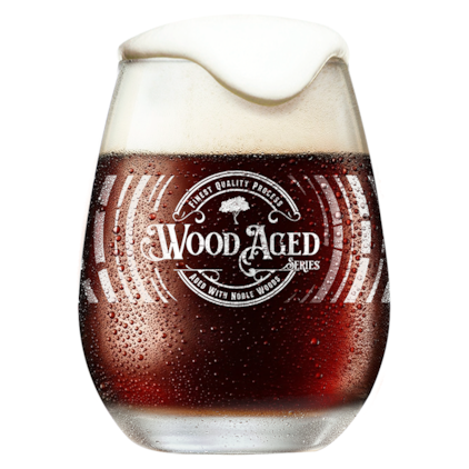 Copo de Cerveja Wood Aged Edição 2026 350ml Imagem de Copo de Cerveja Wood Aged Edição 2026 350ml