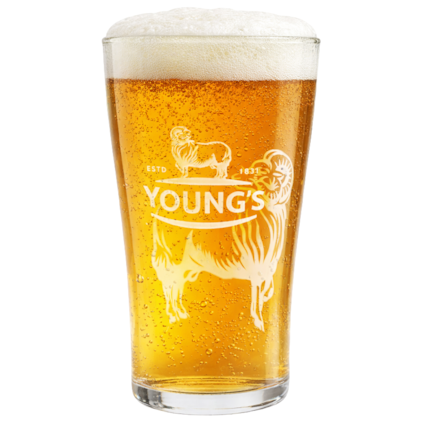 Copo de Cerveja Young's Bode 500ml Imagem de Copo de Cerveja Young's Bode 500ml