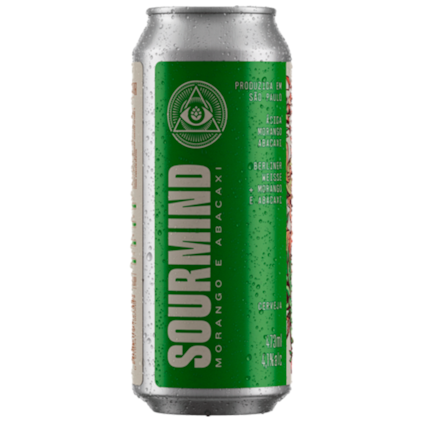 Dogma Sourmind Morango e Abacaxi Berliner Weisse Lata 473ml Imagem de Dogma Sourmind Morango e Abacaxi Berliner Weisse Lata 473ml