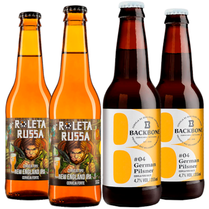 Imagem de Double Cervejas Bota Fora - Compre 2 Leve 4