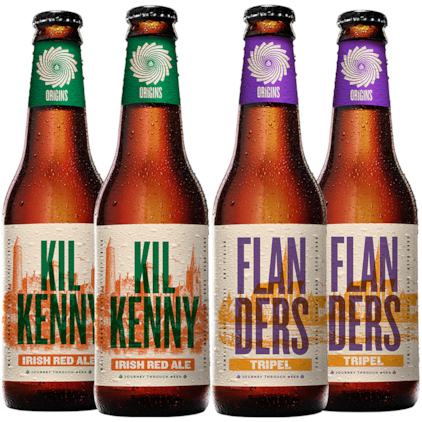 Double de Cervejas Origins Red + Tripel - Compre 2 e Leve 4 Imagem de Double de Cervejas Origins Red + Tripel - Compre 2 e Leve 4