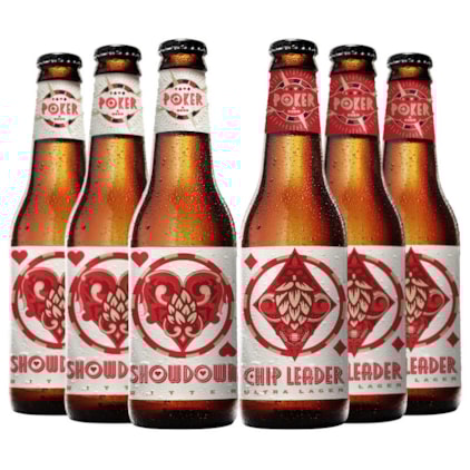 Imagem de Double de Cervejas Poker - Compre 3 e Leve 6