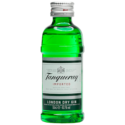 Gin Tanqueray London Dry Gin Garrafa 50ml Imagem de Gin Tanqueray London Dry Gin Garrafa 50ml