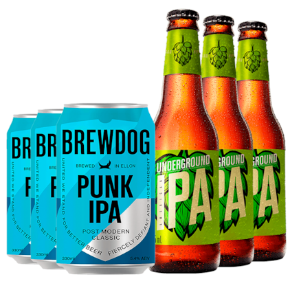 Imagem de Kit Brewdog + Underground IPA - Compre 4 e Leve 6