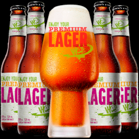 Kit Cerveja Way Beer Premium Lager - Compre 4 e Ganhe Copo