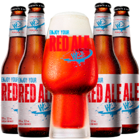 Kit Cerveja Way Beer Red Ale - Compre 4 e Ganhe Copo