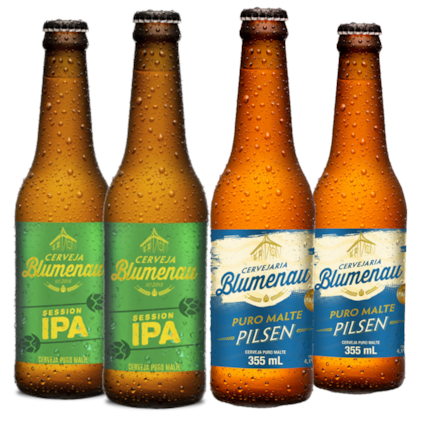 Imagem de Kit Cervejas Blumenau - Compre 3 Leve 4