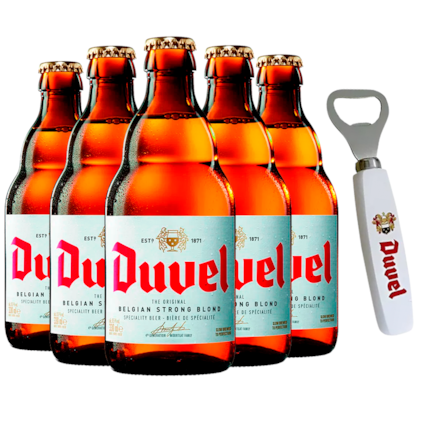 Imagem de Kit Cervejas Duvel - Compre 5 e Leve Abridor Exclusivo