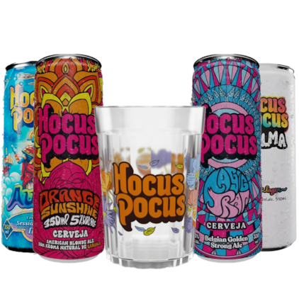 Imagem de Kit Cervejas Hocus Pocus - Compre 4 e Leve Copo