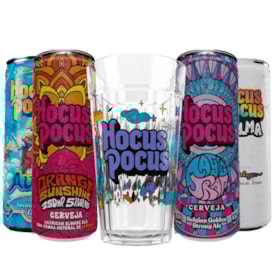 Kit Cervejas Hocus Pocus - Compre 4 e Leve Copo