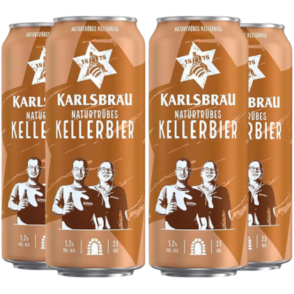Imagem de Kit Cervejas Karlsbräu Naturtrübes - Compre 2 Leve 4